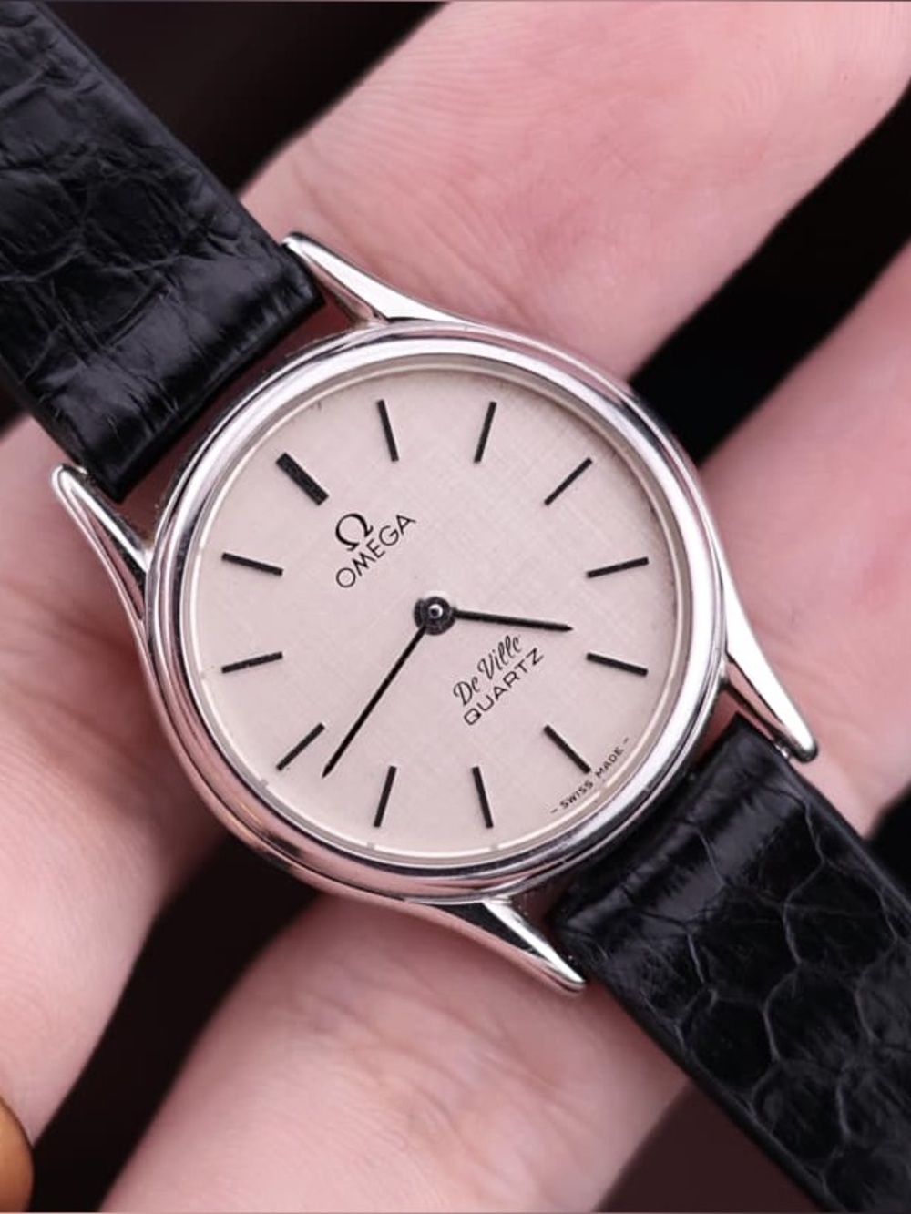 Vintage 1980s Omega De Ville 591 0094 Women’s Watch, Swiss Made
